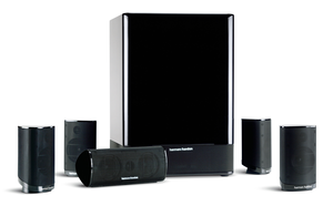 CP 60 - Black - Complete 5.1 Surround Sound System (AVR247 / DVD38 / HKTS15) - Hero